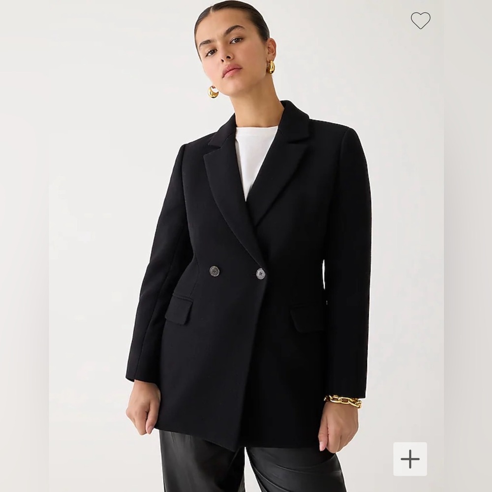 J.Crew Blazer Jacket Italian Double Face Wool 2